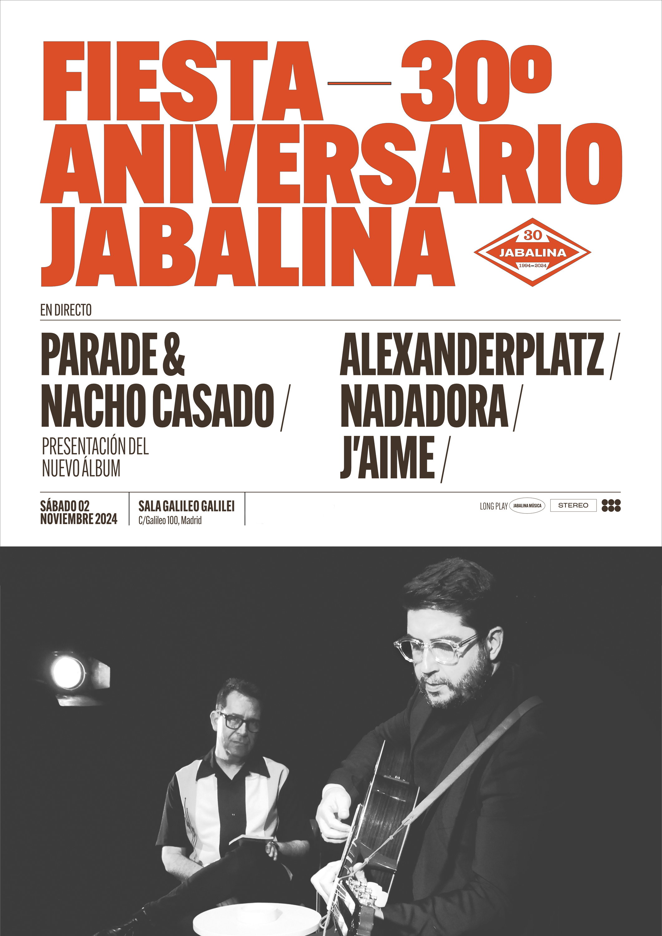 Cartel FIESTA 1 JABALINA 2024_M